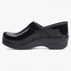 Dansko Black Slip-On Clogs